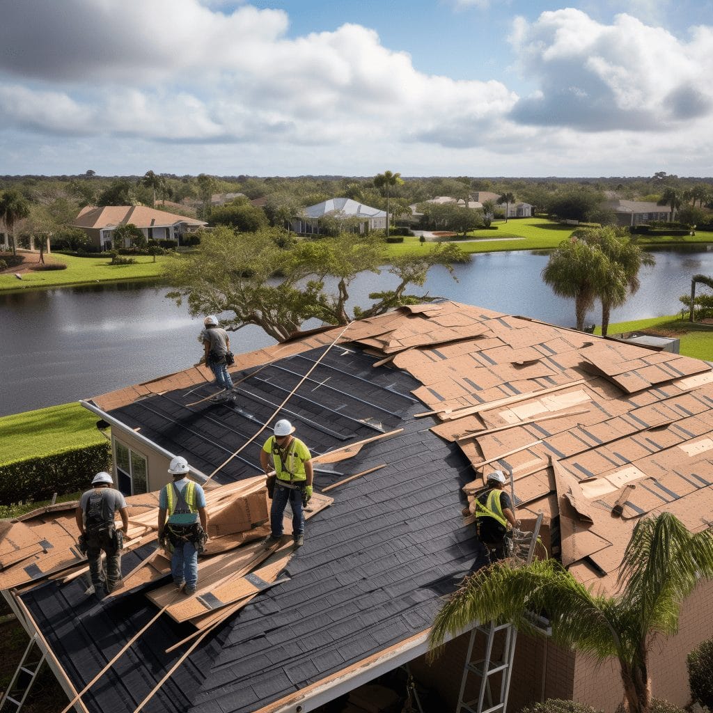 Storm Damage Roofing in Lake Hart FL